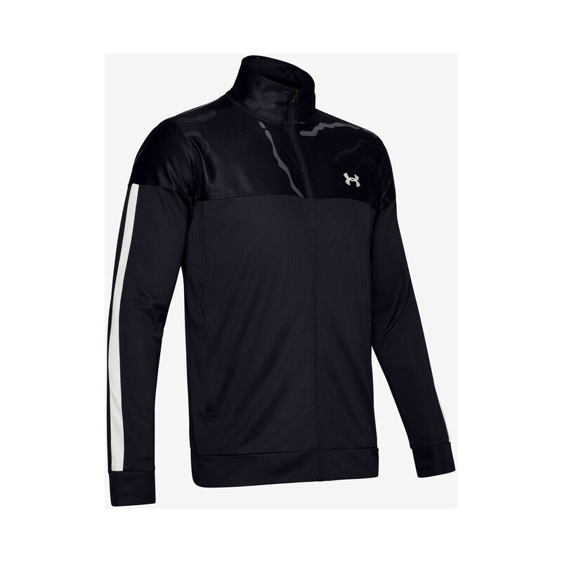 Mmikina Under Armour Sportstyle Pique Printed Track Jacket Man Black