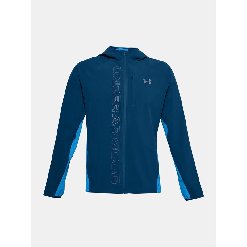 Bunda Under Armour Qualifier OutRun the TORM Jacket Man Blue