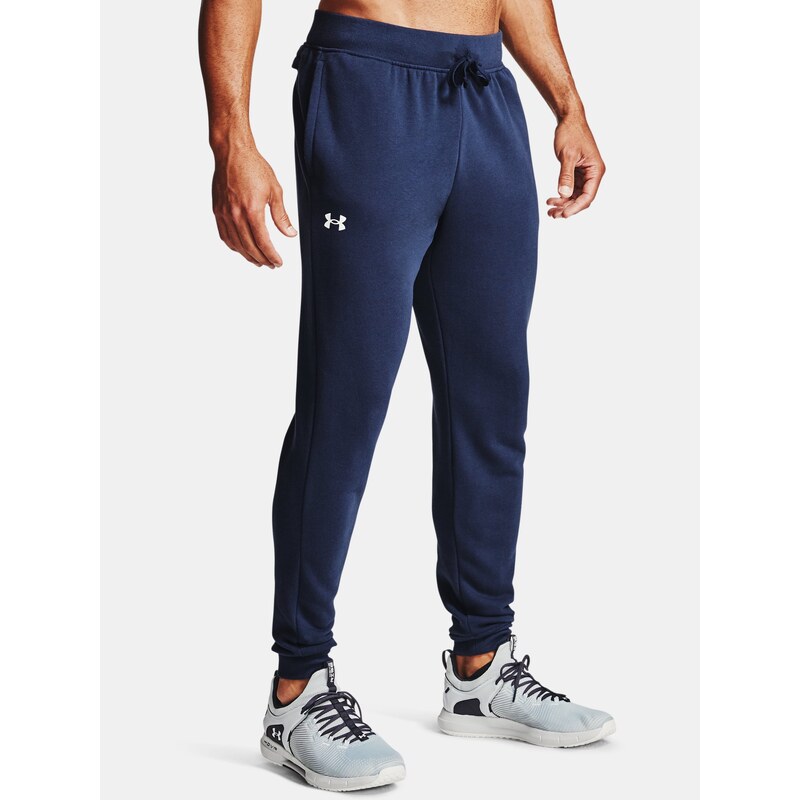 Tepláky Under Armour Rival Cotton Jogger Man Blue