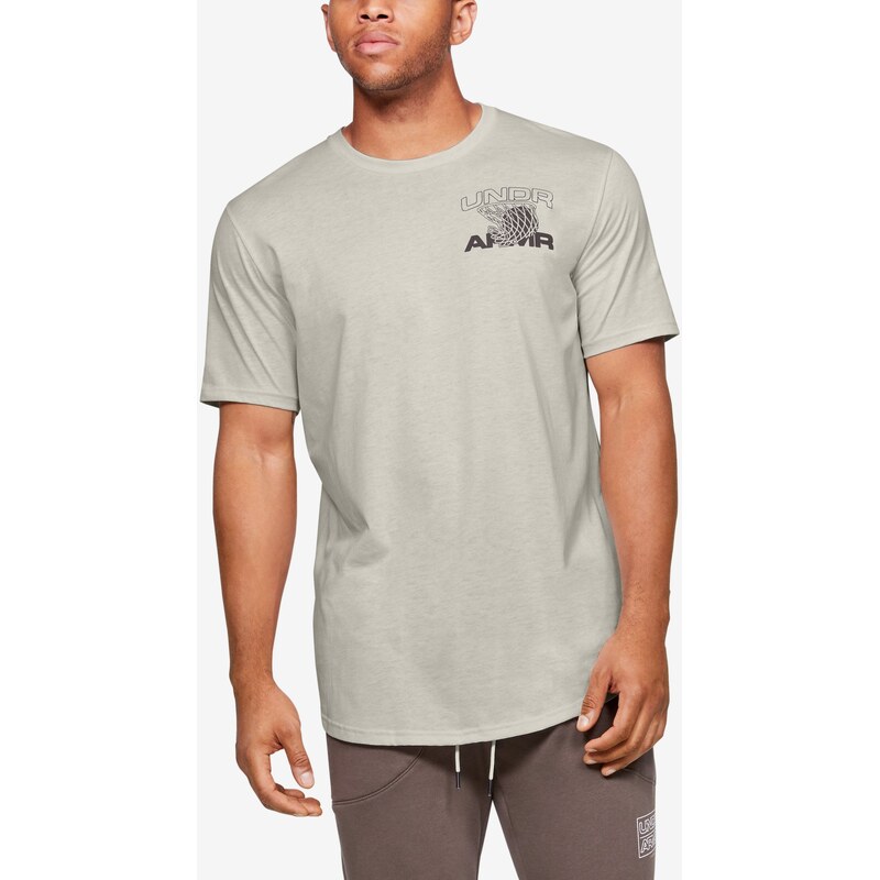 Triko Under Armour Pursuit Tee an White