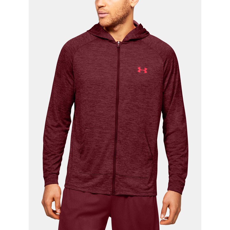 Mmikina Under Armour Tech 2.0 Fz Hoodie Man Red