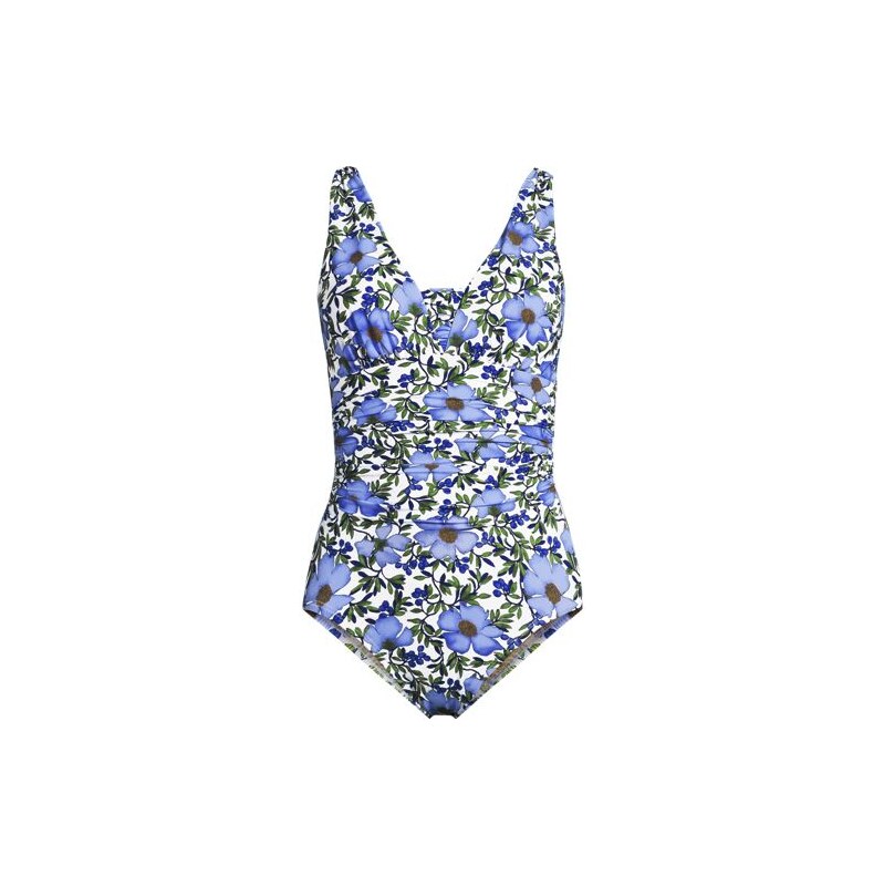Grecian V-neck Slender Swimsuit with Adjustable Straps, Women,