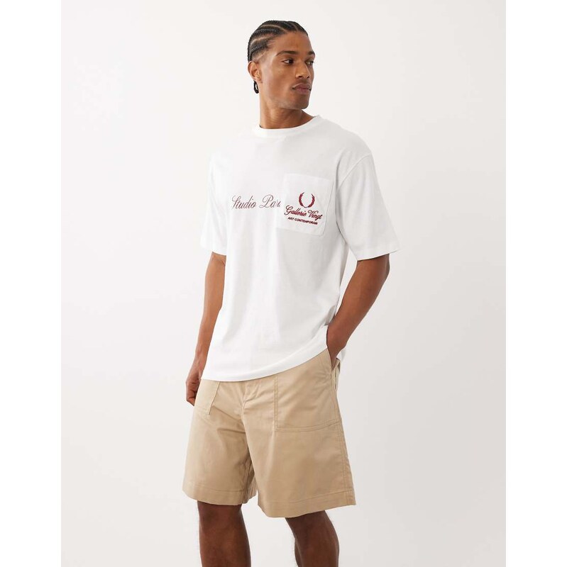 Hugo Blue slim fit shorts in medium tan-Neutral