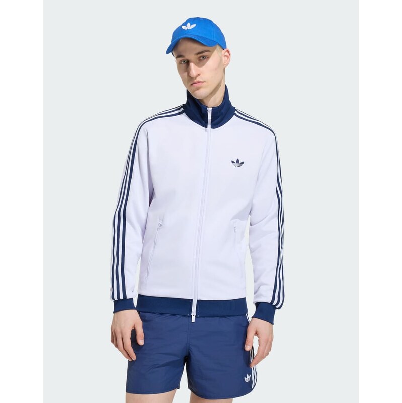 adidas Originals Classic track top in frozen purple