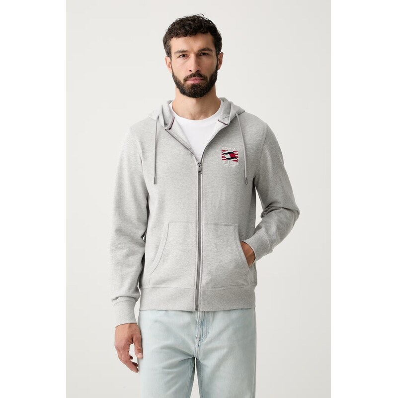 Tommy Hilfiger mikina s kapucí pánská bavlněná