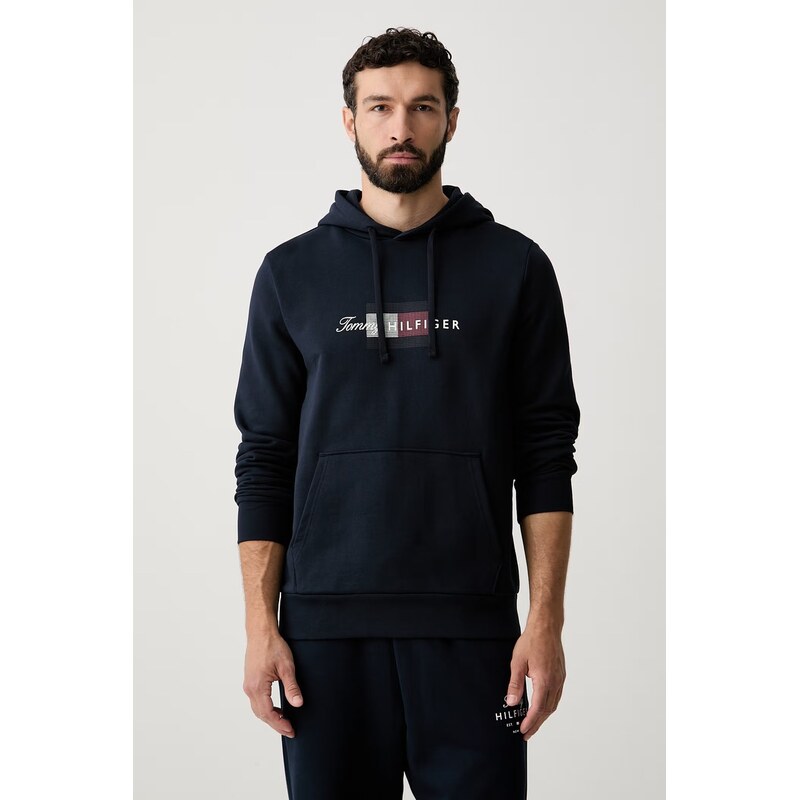 Tommy Hilfiger mikina s kapucí pánská bavlněná