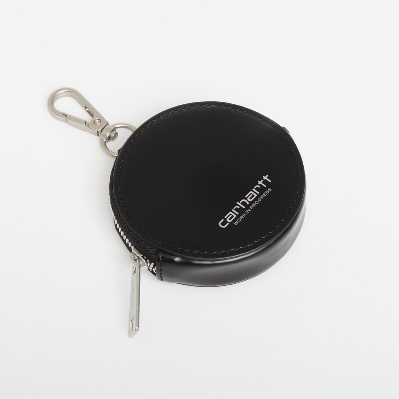 Peněženka Carhartt WIP Script Coin Wallet Black/ Silver