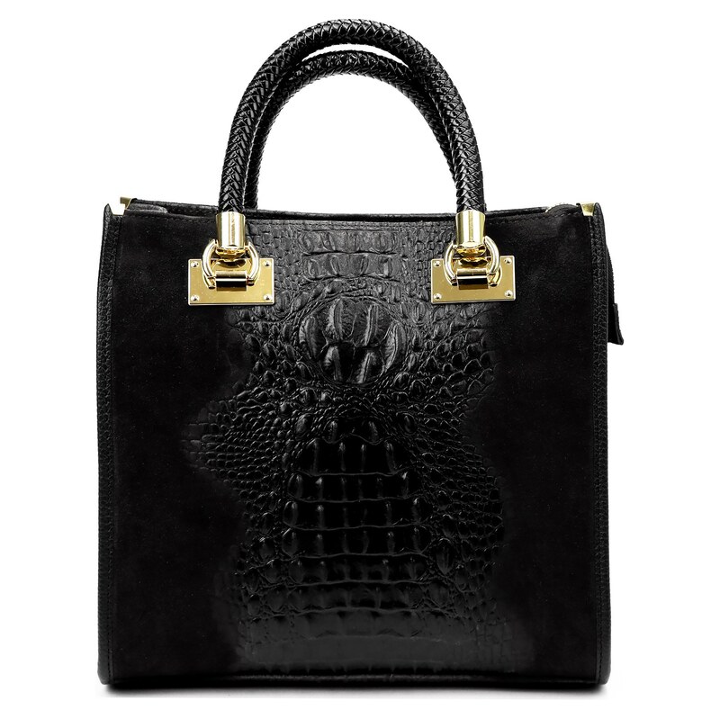 Luka Kožená shopper bag kabelka 26-072 COCO černá