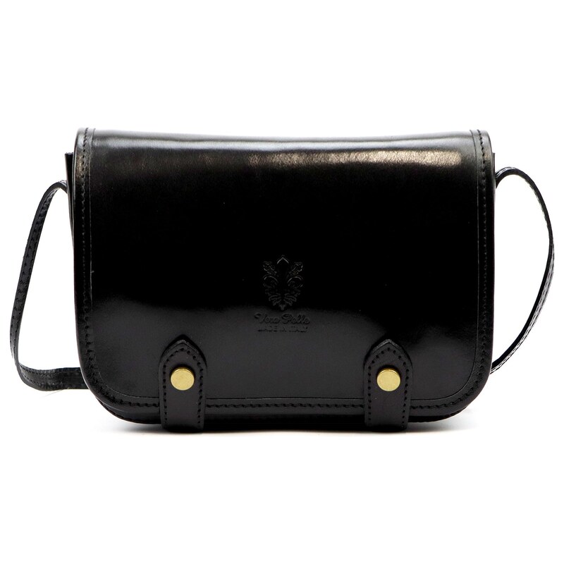 Kožená crossbody kabelka Florence 58 černá