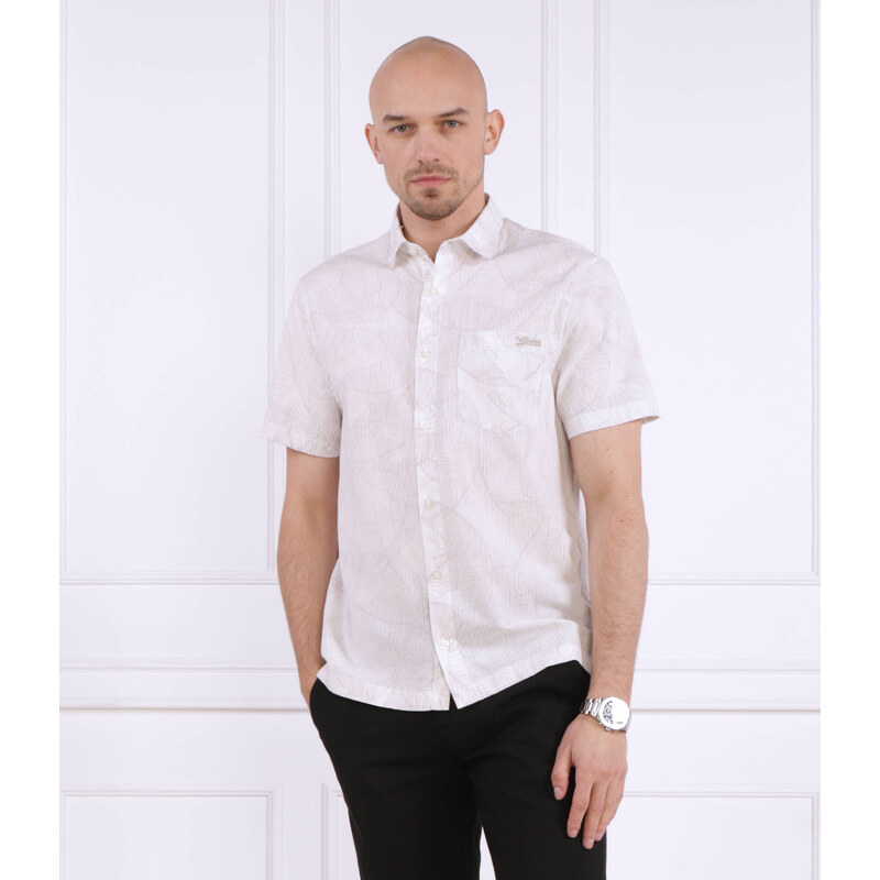 GUESS Košile COLLINS STENCIL | Regular Fit