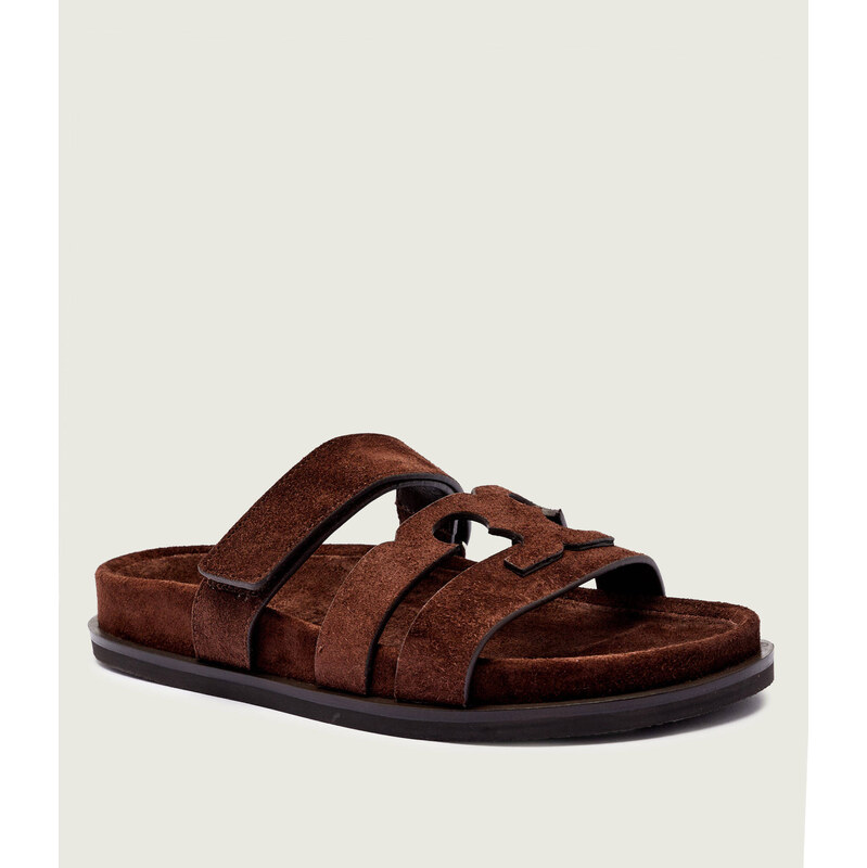 TORY BURCH Pantofle INES | semiš