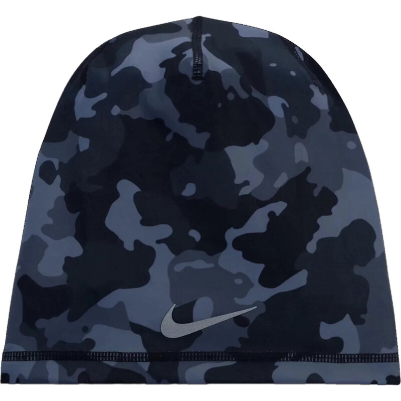 Čepice Nike Peak Dri-FIT Uncuffed Beanie Tmavě modrá