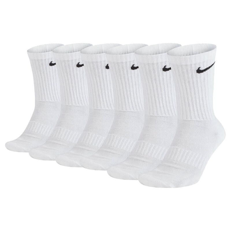 NIKE Sportovní ponožky černá / bílá