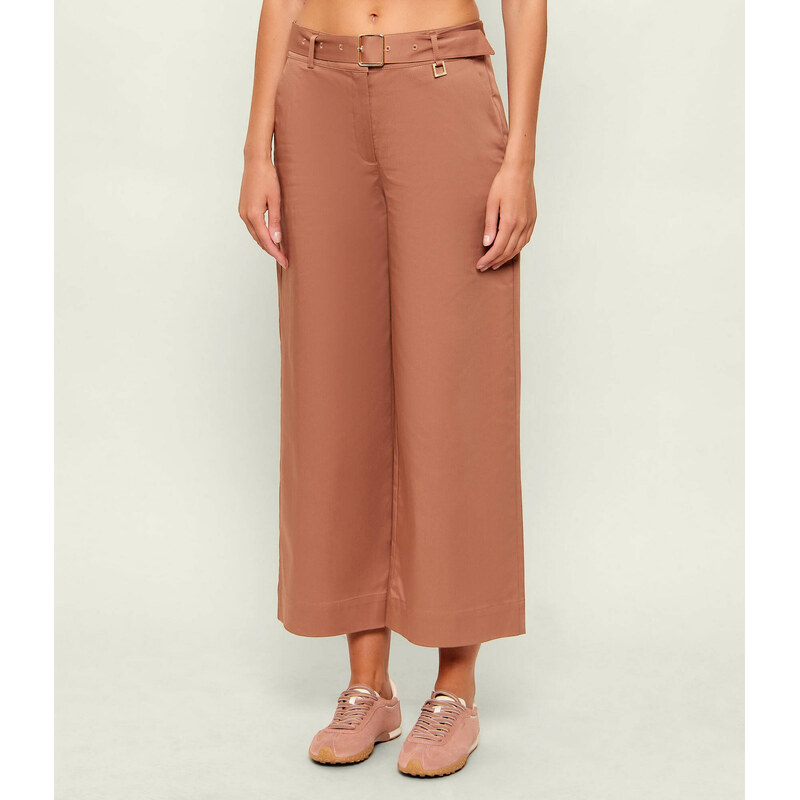 Joop! Kalhoty s páskem Peppa | flare fit