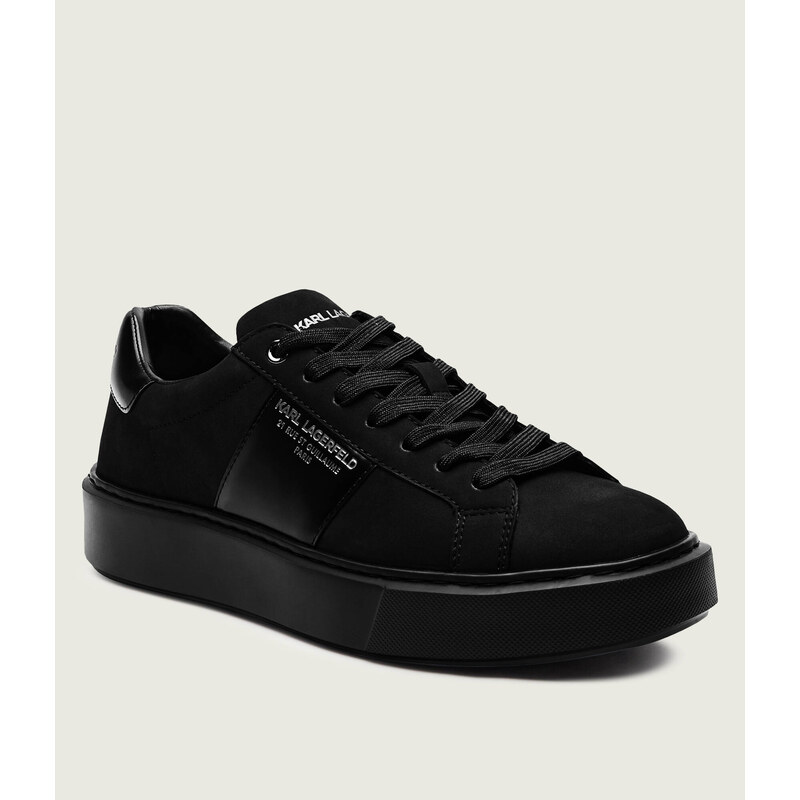 Karl Lagerfeld Tenisky MAXI KUP | semiš s přídavkem kůže