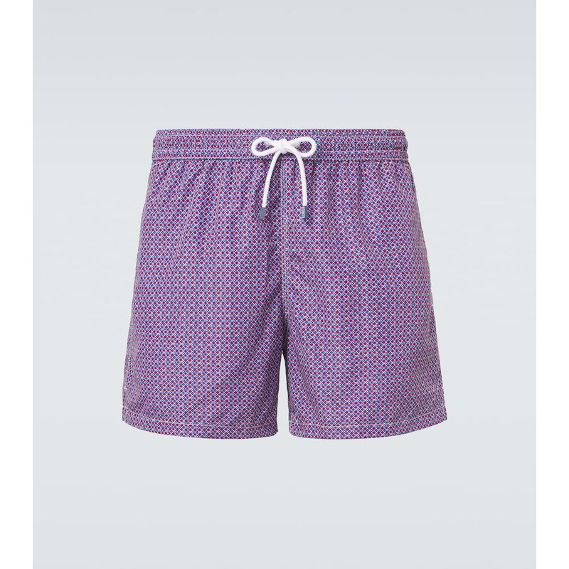 Fedeli Madeira printed swim trunks