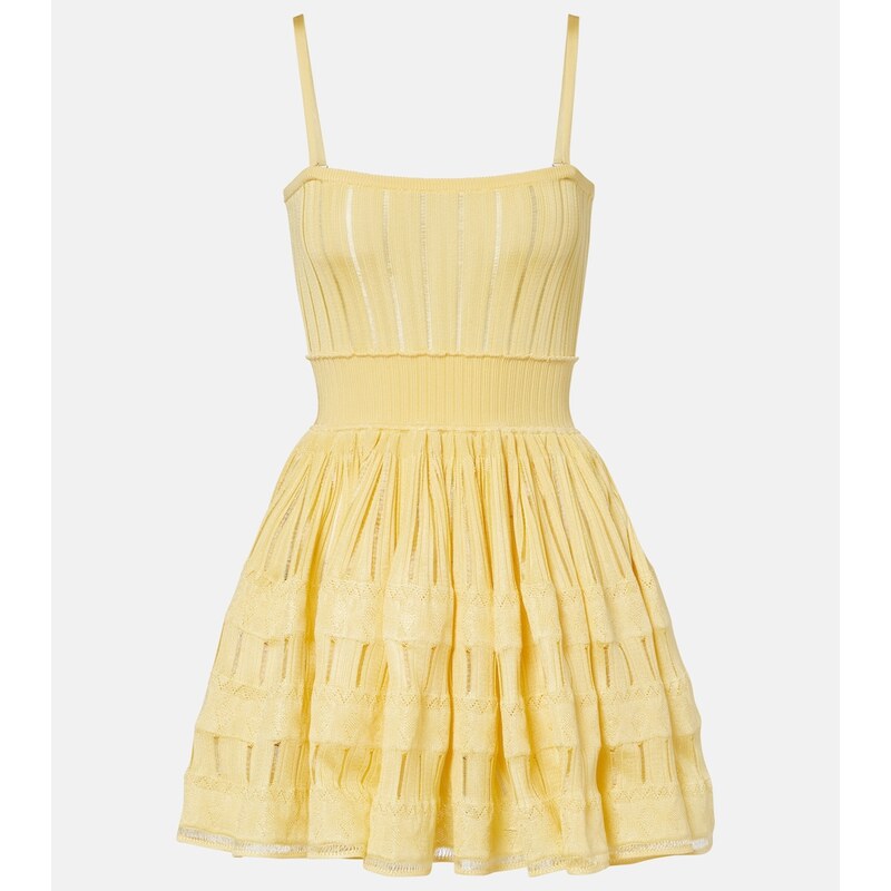 Alaia AlaÃ¯a Knitted minidress