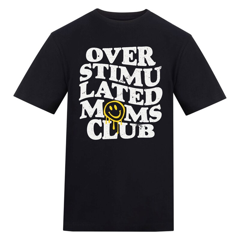 Tričko AWD Overstimulated Moms Club 8720409