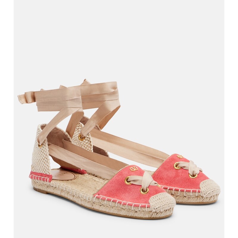 Valentino Garavani Resort suede espadrilles