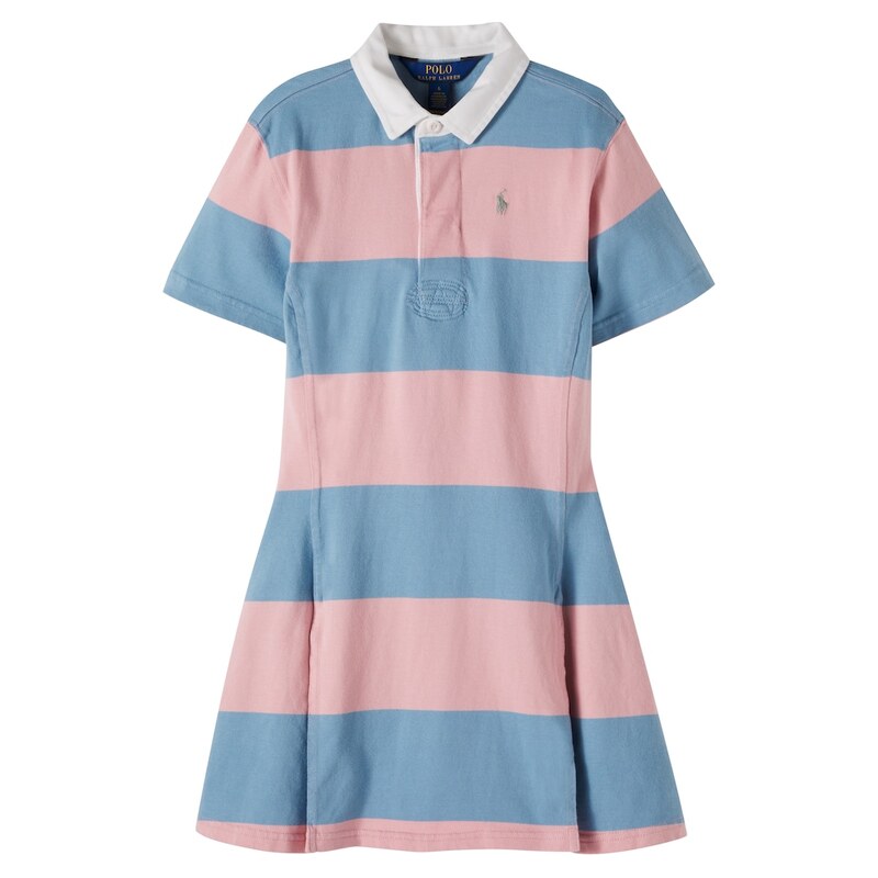 Polo Ralph Lauren Kids Striped cotton polo dress