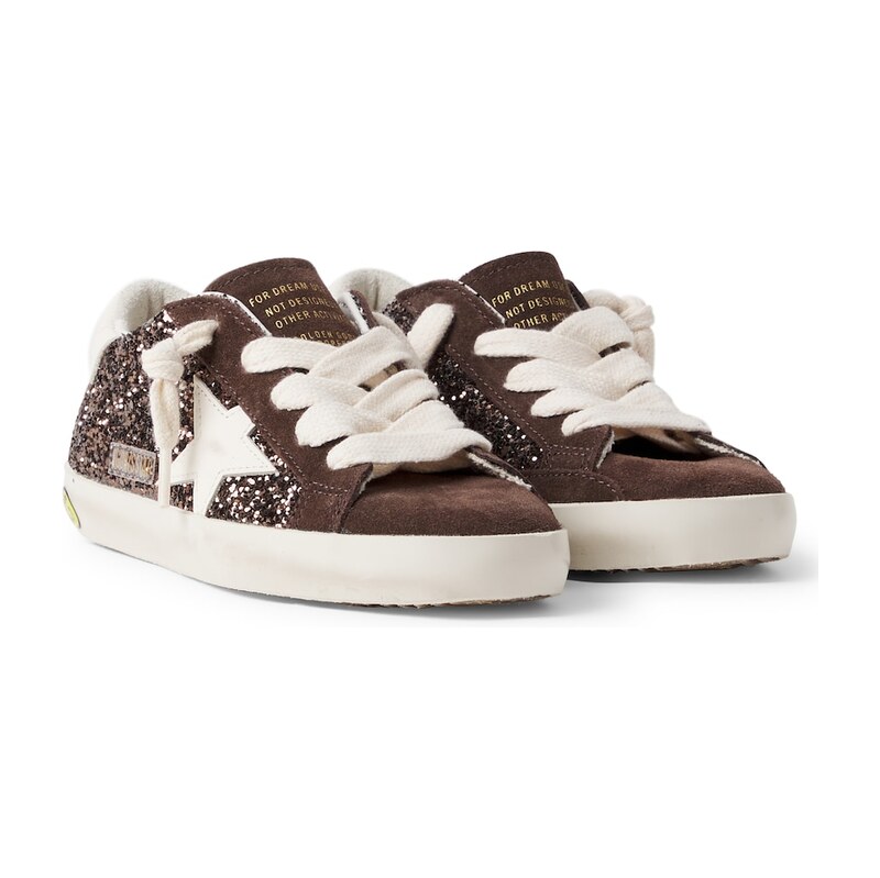 Golden Goose Kids Super-Star leather sneakers
