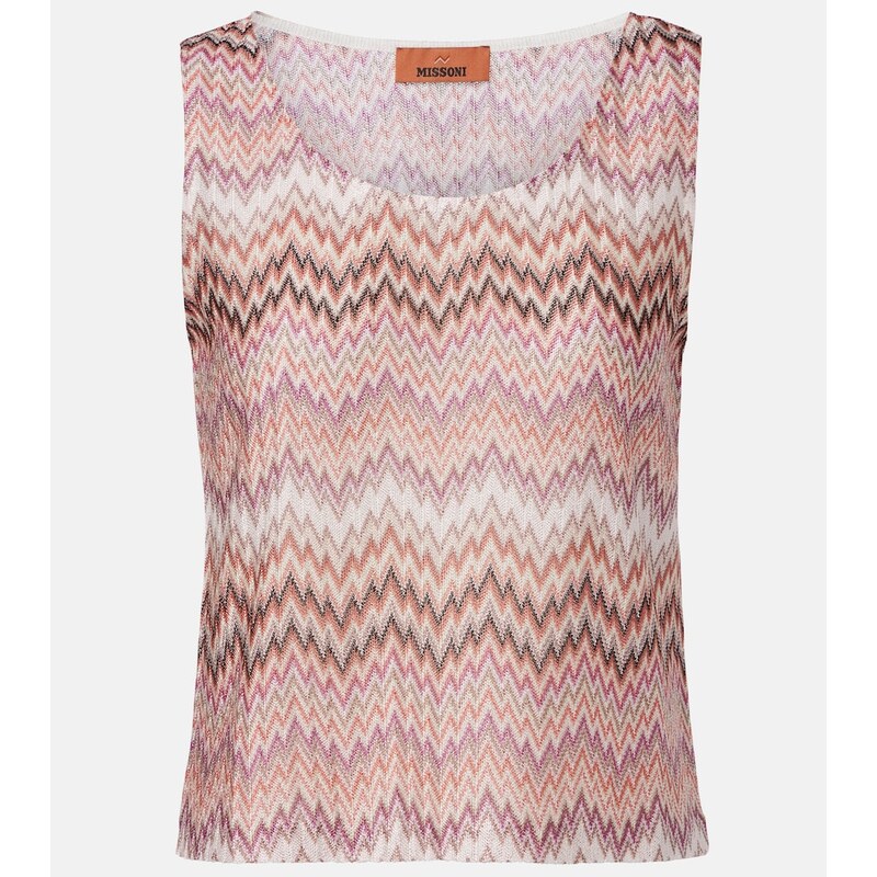 Missoni Zigzag knitted top