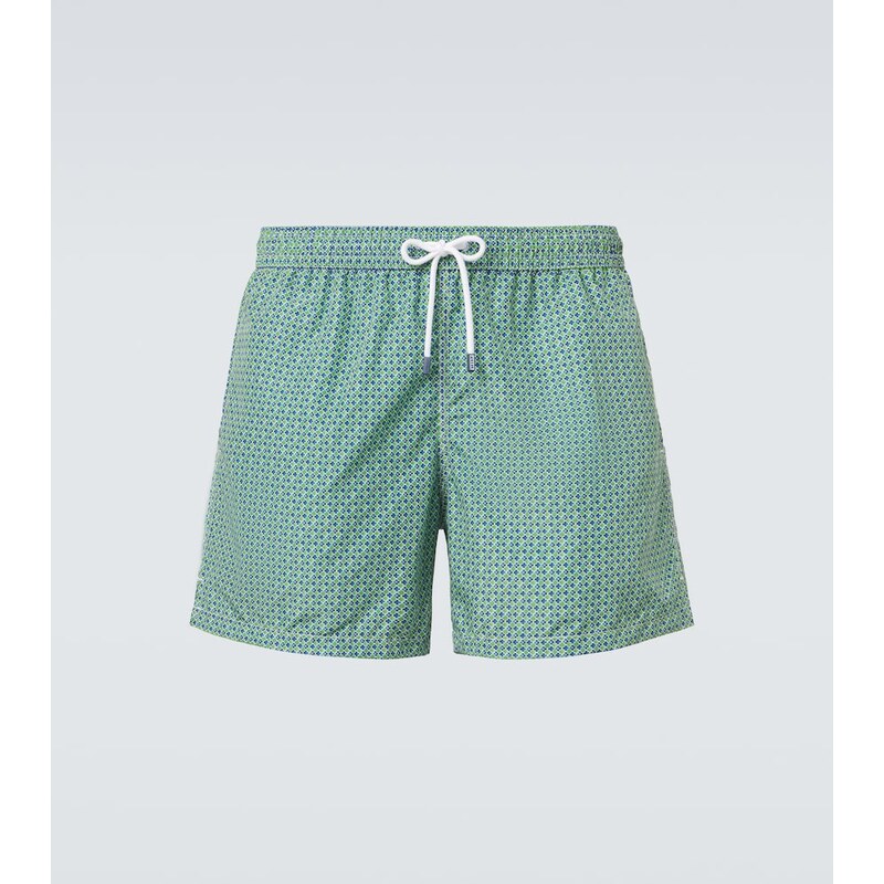 Fedeli Madeira printed swim trunks