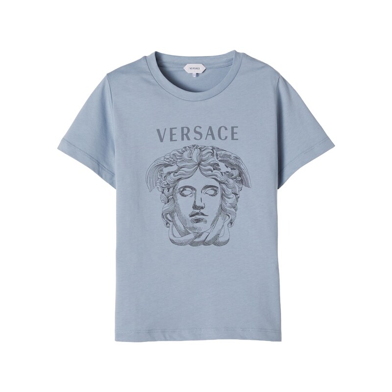 Versace Kids La Medusa cotton jersey T-shirt