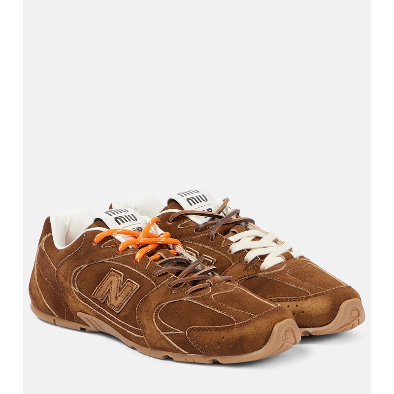 Miu Miu x New Balance 530 SL suede sneakers