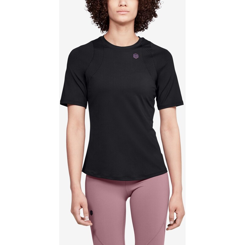 Triko Under Armour Rush SS Wmn Black