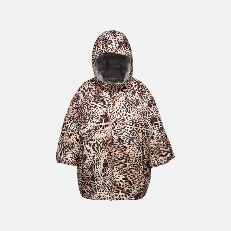 Hnědá dámská bunda Geox Diamond