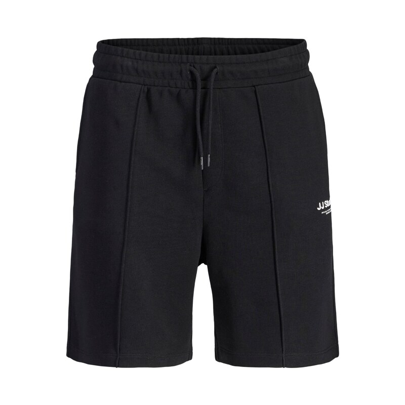 Jack & Jones Plus Kalhoty JPSTKane černá / bílá