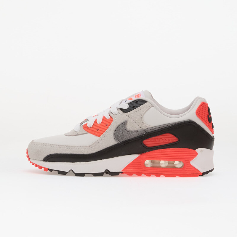 Nike Air Max 90 White/ Particle Grey-Lt Smoke Grey-Black