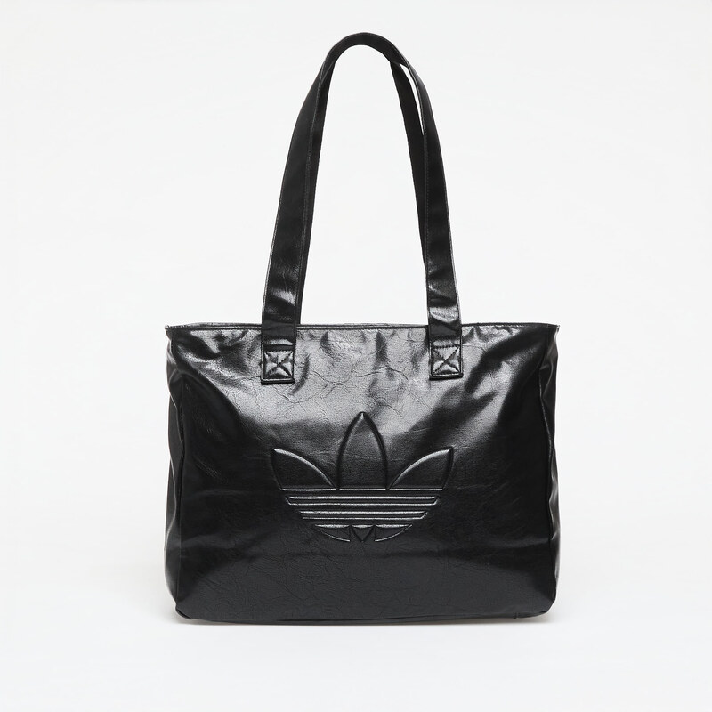 adidas Originals Taška adidas Shopper Metallic Pu Bag Black