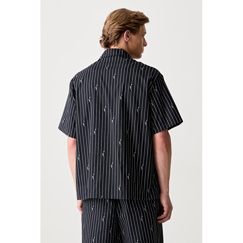 Lacoste košile bavlněná pánská