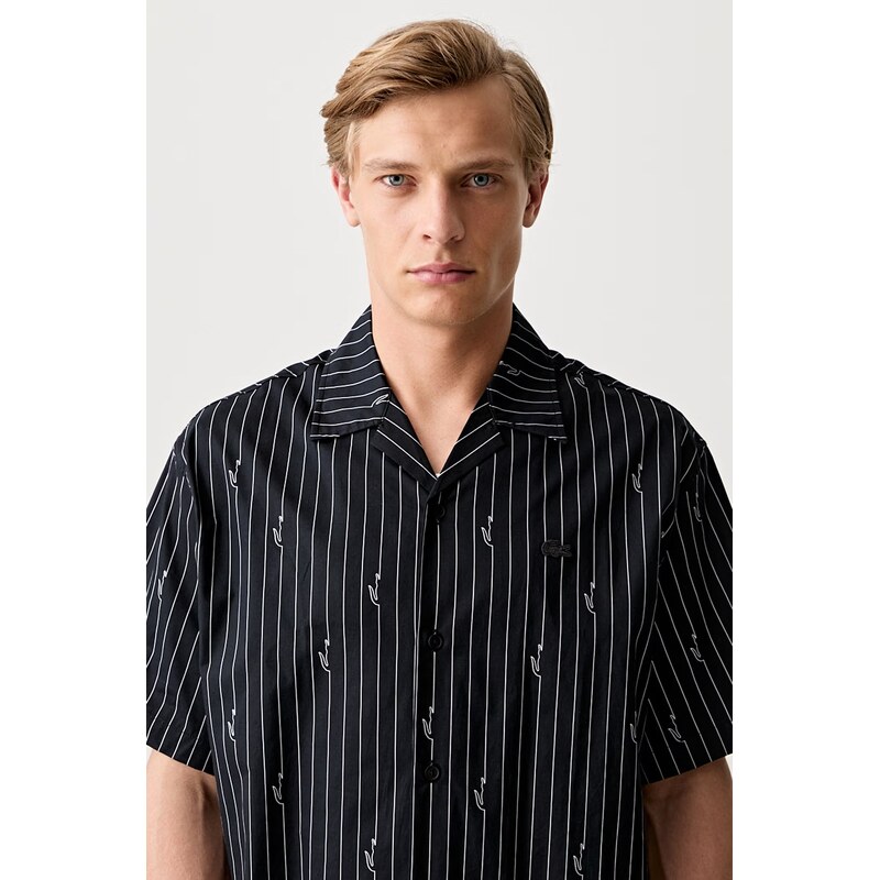Lacoste košile bavlněná pánská