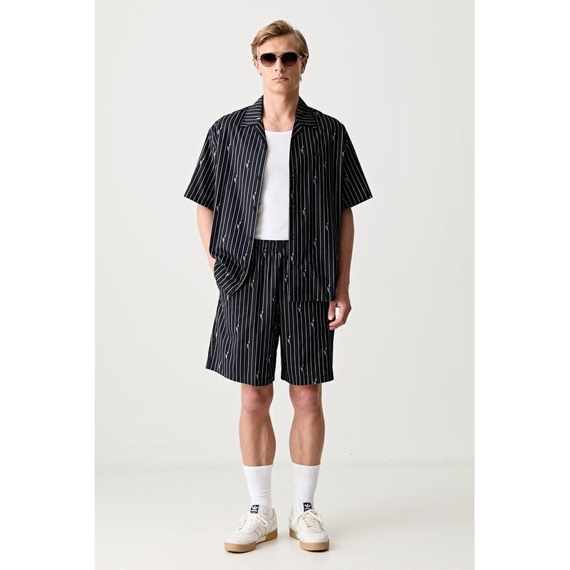 Lacoste košile bavlněná pánská
