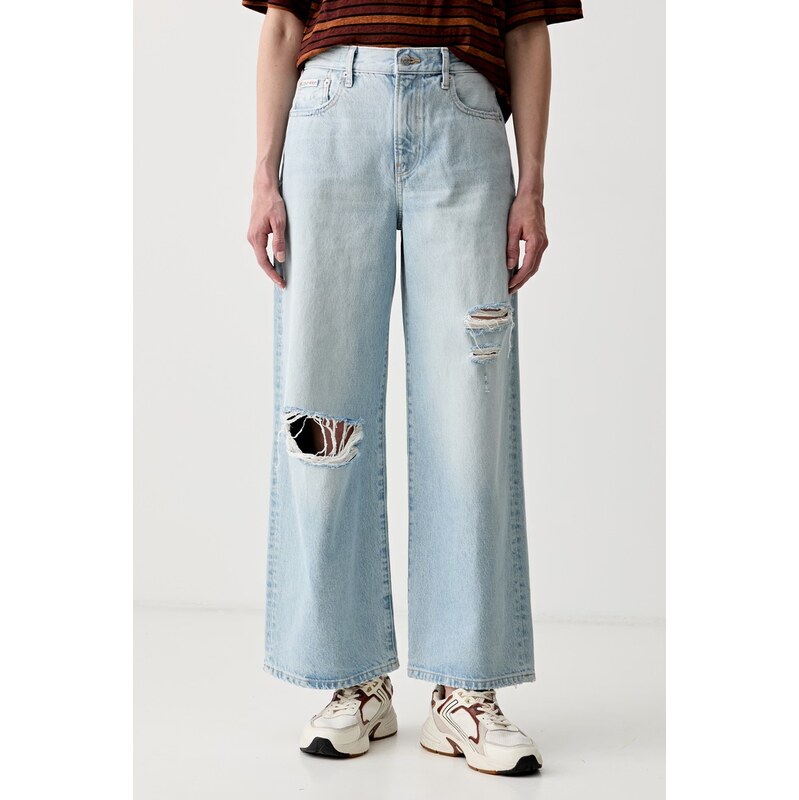 Calvin Klein Jeans wide leg džíny dámské