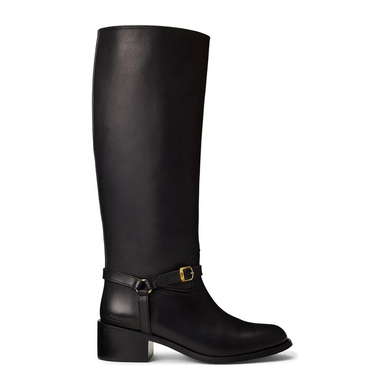 Polo Ralph Lauren Kožené kozačky Polo Ralph Lauren Riding Boot