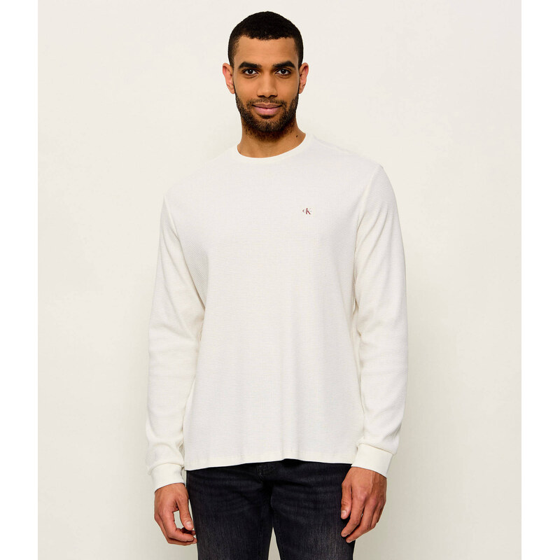 Calvin Klein Jeans Tričko s dlouhým rukávem | Regular Fit