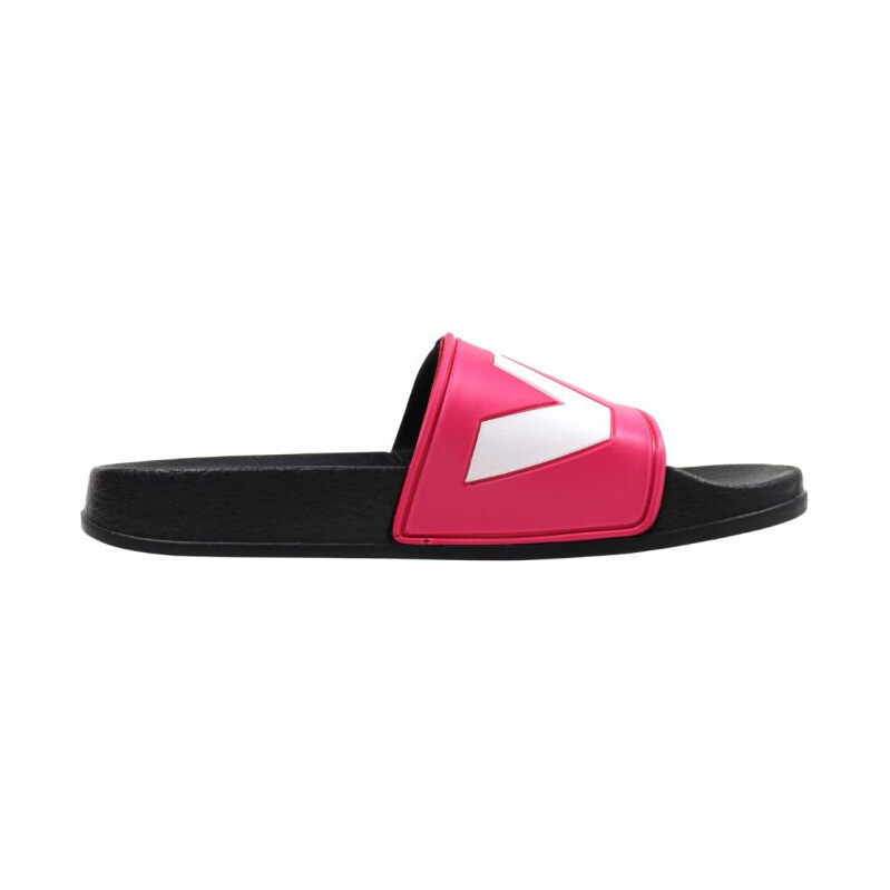 Levis Levis June L pink and black womens flip-flops VPOL0239S