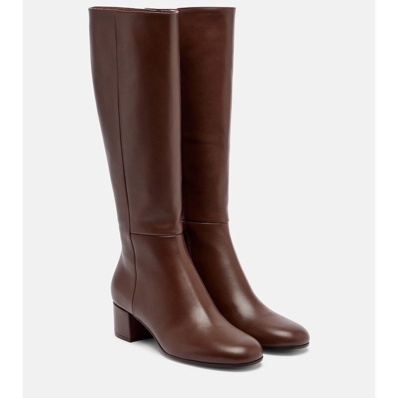 Gianvito Rossi Joelle leather knee-high boots