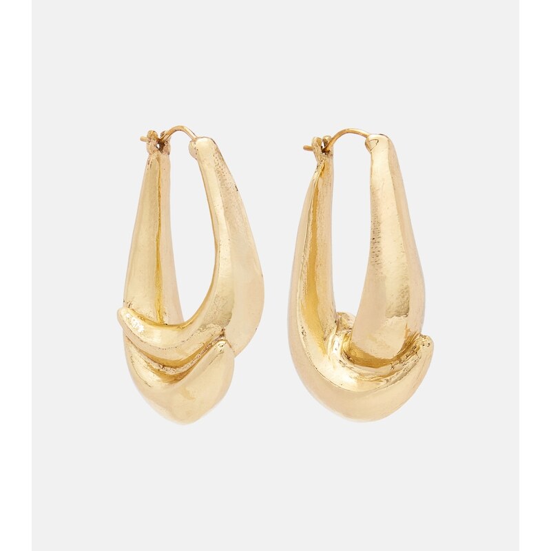 Alémais Atomic hoop earrings