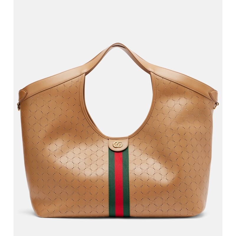 Gucci Gucci Giglio Large leather tote bag