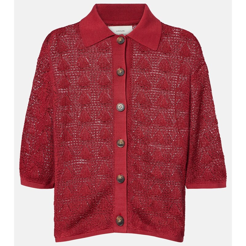 Loulou de Saison Siani knitted cardigan