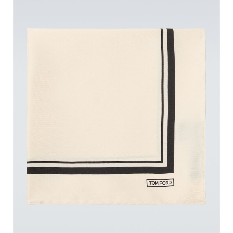 Tom Ford Printed silk pocket square