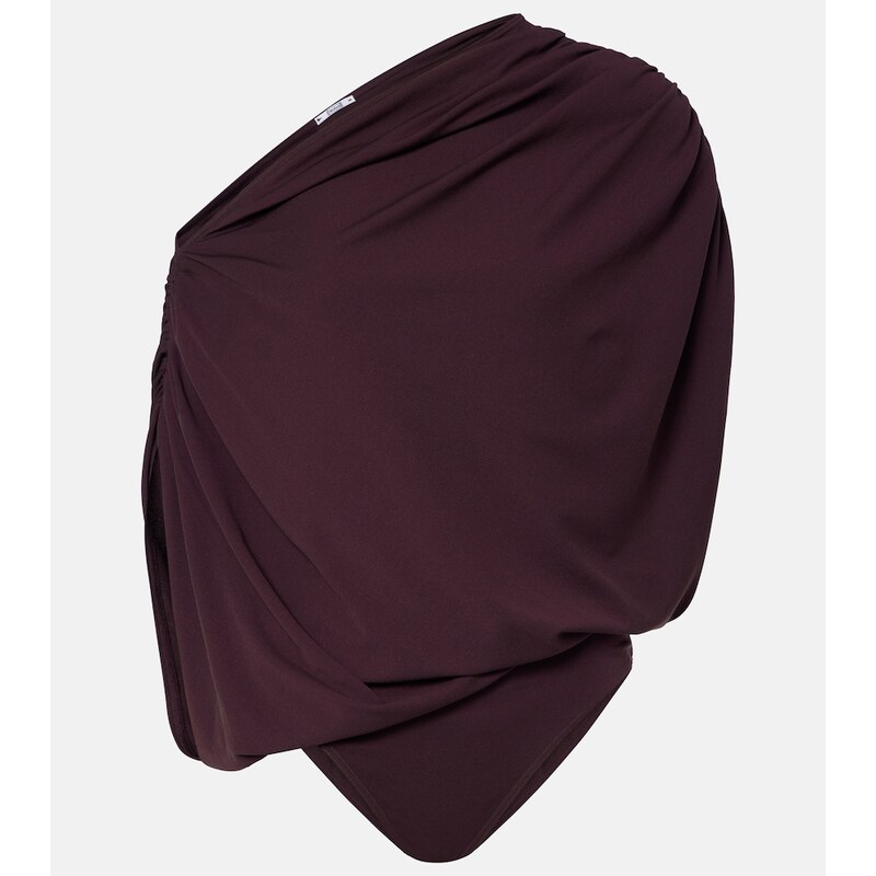 Wolford Draped off-shoulder bodysuit