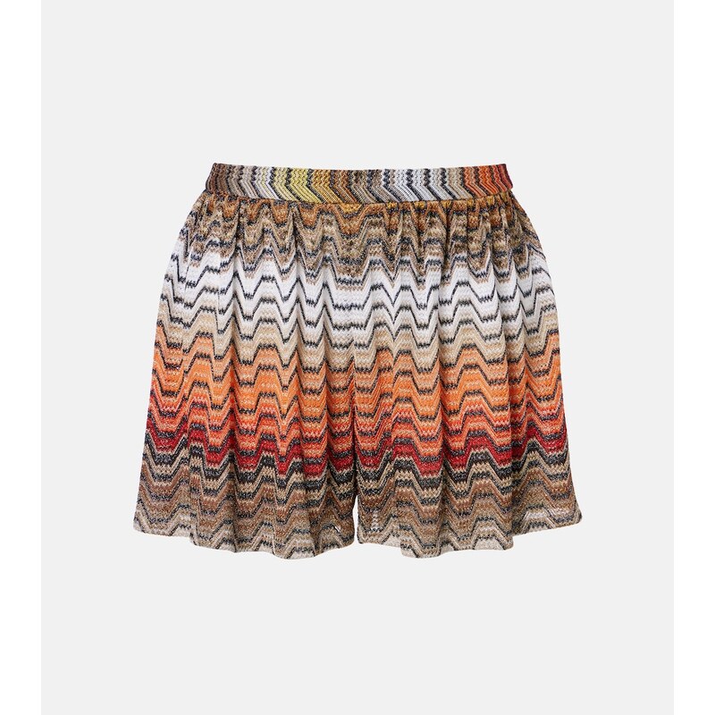 Missoni Wave lamÃ miniskirt