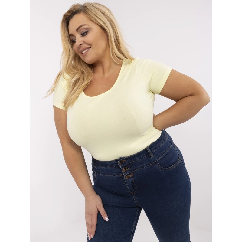 Dámské tričko Plus Size -RV-TS-A556-1.17 RUE PARIS