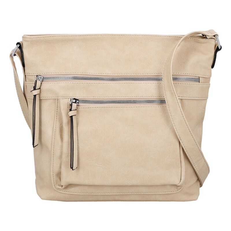 Dámská crossbody kabelka béžová - Firenze Julietta béžová